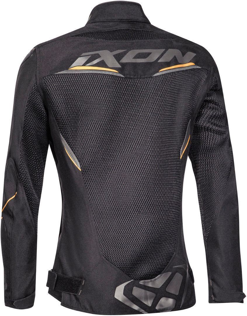 Ixon Draco Lady Womens Textile Jacket Black White Gold Ixon Draco Lady Womens Textile Jacket Black White Gold