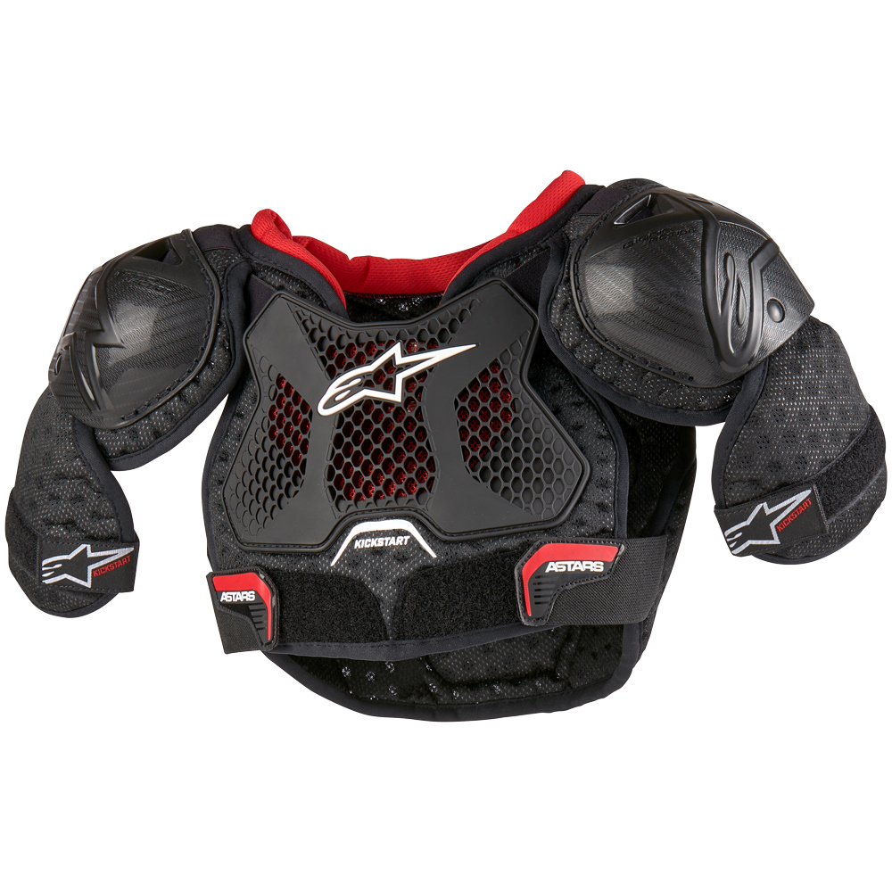Alpinestars A6 Chest Protector Black Anthracite Red