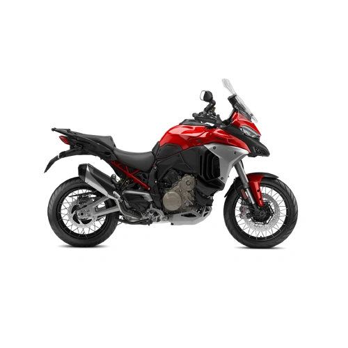 Ducati Multistrada V4 Rally Travel Radar Red