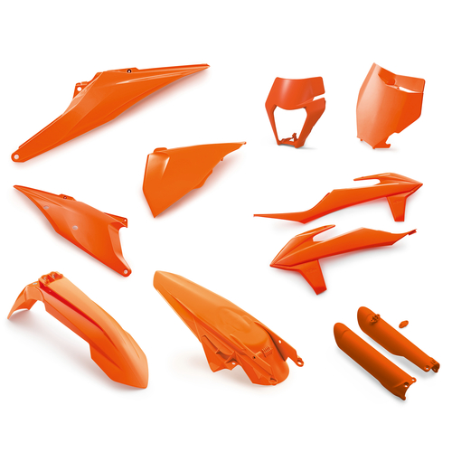 KTM Plastics Kit Orange 250/350/450/500 EXC-F 20-23 250/350/450 SX-F 19-22