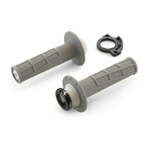 KTM Lock On Grip Set Grey - 50 SX 20-23