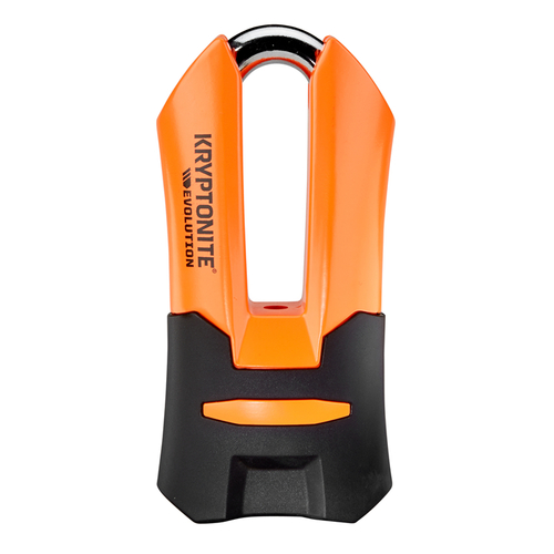 Kryptonite Evolution Armored Disc Lock  - Orange 