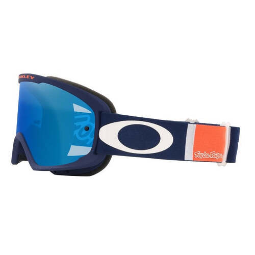 Oakley O Frame 2.0 Pro MTB - TLD Patriot RWB Goggles with Black Ice Iridium Lens