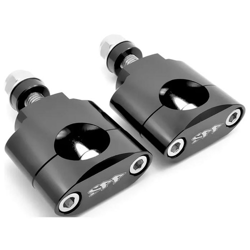 SPP Universal 1 1/8 x 9.5mm Handlebar Riser Kit - Black
