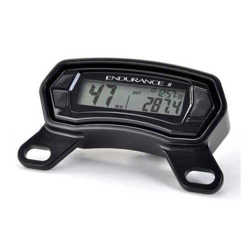 TRAIL TECH ENDURANCE II DIGITAL GAUGE TOP MOUNT BLACK