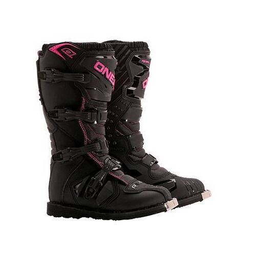 Oneal Rider Boots - Black/Pink