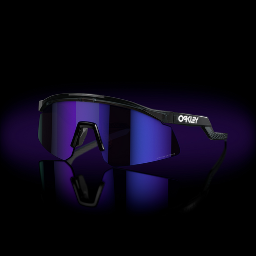 Oakley Hydra Crystal Black Frame Glasses - Prizm Violet Lens