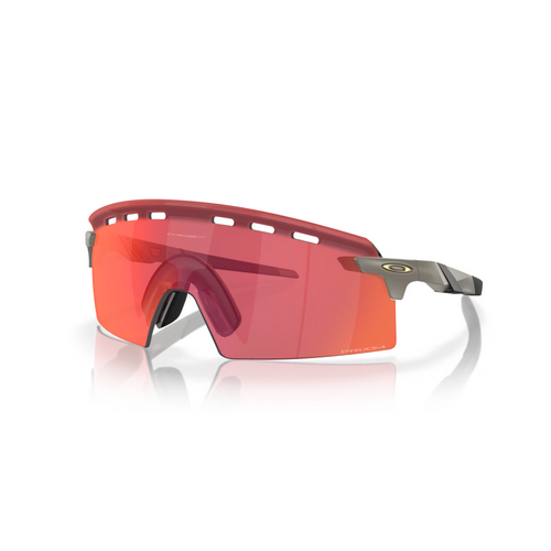 Oakley Encoder Strike Vented Matte Onyx Frame Glasses - Prizm Trail Torch Lens 