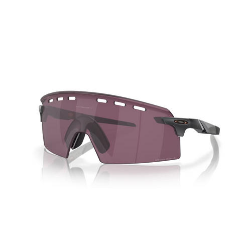 Oakley Encoder Strike Vented Matte Grey Smoke Frame Glasses - Prizm Road Black Lens