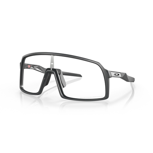 Oakley Sutro Matte Carbon Frame Glasses - Clear To Black Iridium Photochromic Lens