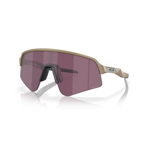 Oakley Sutro Lite Sweep Matte Terrain Tan Frame Glasses - Prizm Road Black Lens