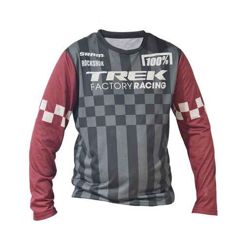 100% Trek Factory Racing Long Sleeve Replica Jersey