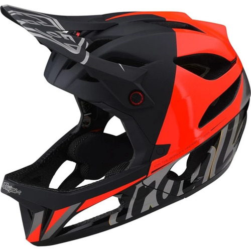 Troy Lee Designs 22S Stage AS MIPS Helmet - Nova Glo Red