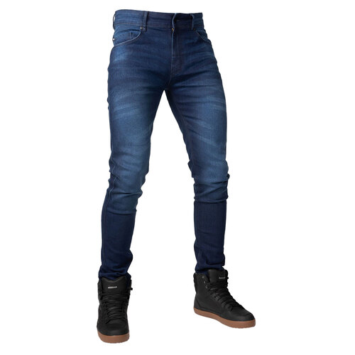 Bull-It Mens Slim Tactical Icon II Regular Jeans - Blue