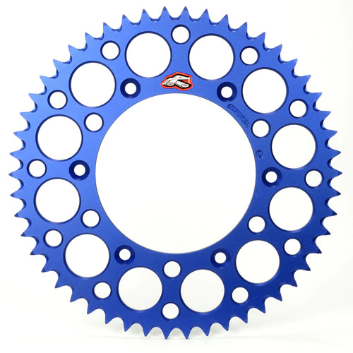 Renthal Ultralight Yamaha Grooved 48T Rear Sprocket Blue (520 Pitch)