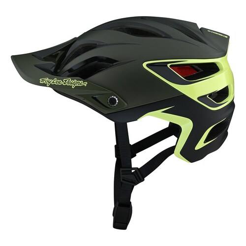Troy Lee Designs 22S A3 AS MIPS Helmet - Uno Glass Green