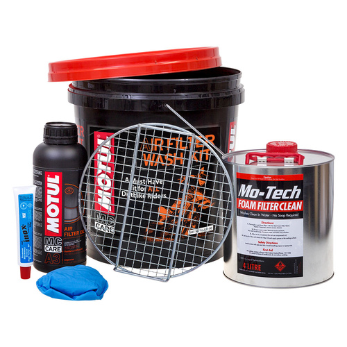 Motul Air Filter Wash Kit Bucket