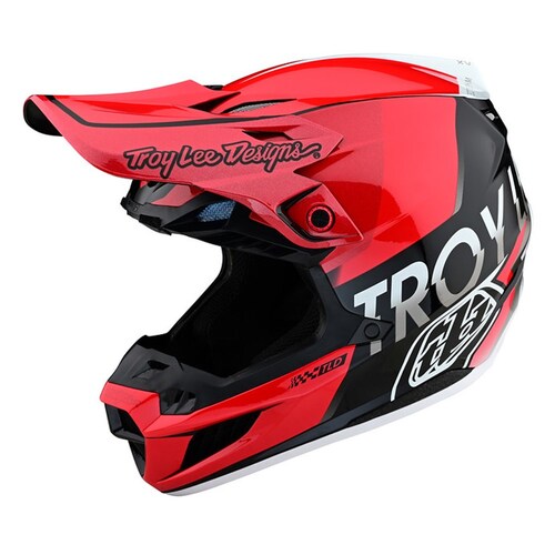 Troy Lee Designs 2023 Composite Qualifier Helmet - Red/Black