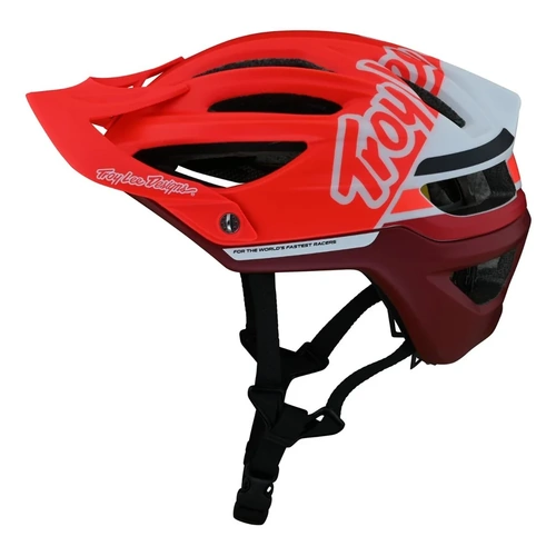 TLD A2 AS Silhouette Helmet MIPS Red - Small