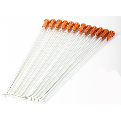 KITE SPOKE NIPPLE KIT 21 ORANGE QTY 12