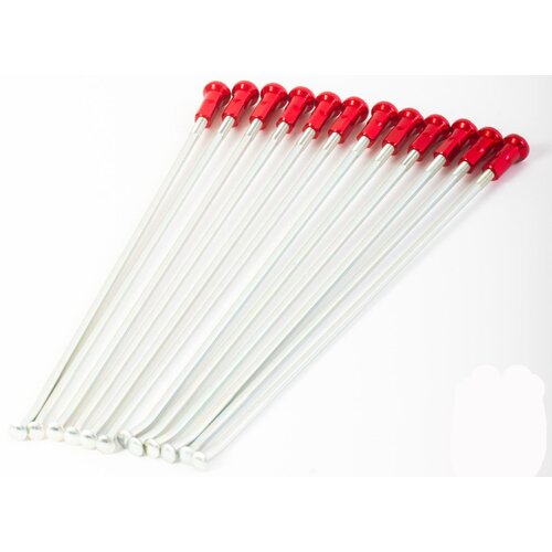 KITE SPOKE NIPPLE KIT 21 RED QTY 12