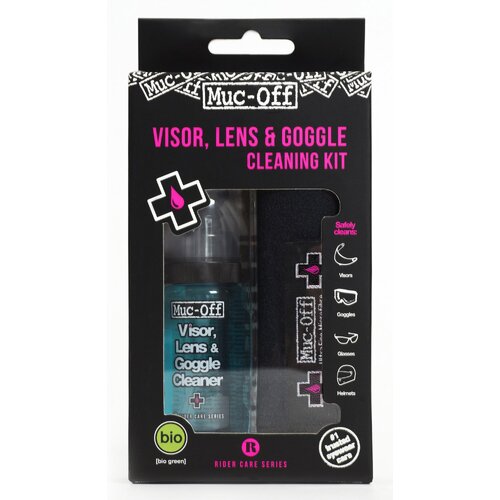 MUC-OFF MOTORCYCLE VISOR, LENS AND GOGGLE CLEANING KIT