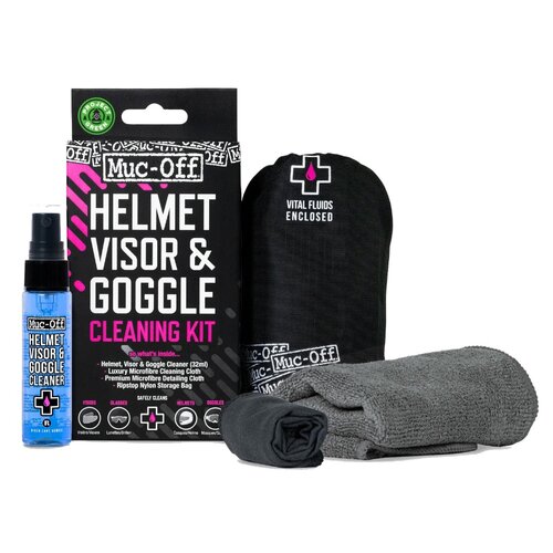 Muc-Off Helmet, Visor & Goggle Cleaning Kit 