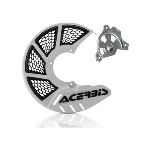 ACERBIS X-BRAKE 2.0 DISC COVER & MOUNT WHITE BLACK HONDA CR CRF 00-23