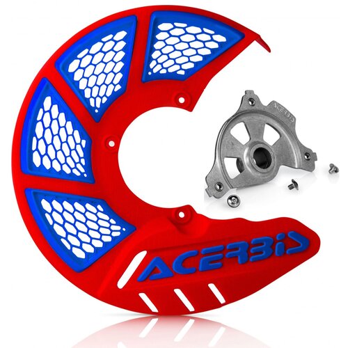 ACERBIS X-BRAKE 2.0 DISC COVER & MOUNT RED BLUE YAMAHA YZF 14-23