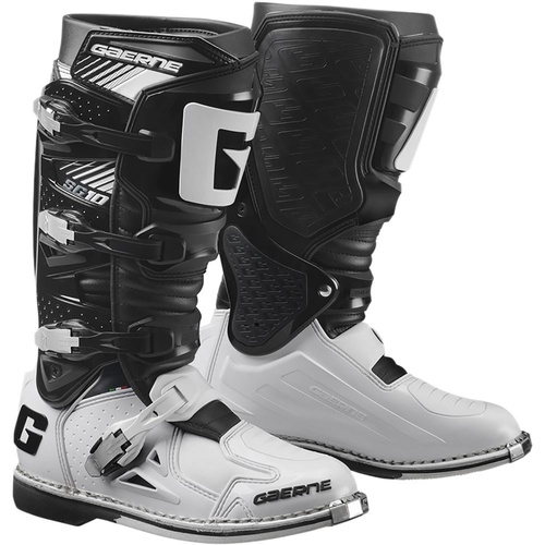 Gaerne SG-10 Boots - Black/White Size 44/9.5