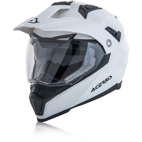 Acerbis Adventure Flip Helmet - White