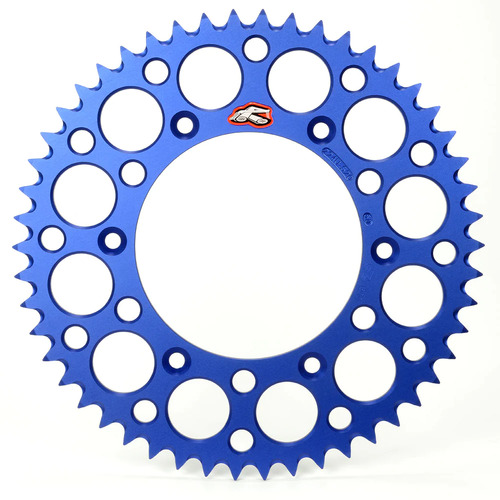 Renthal Ultralight KTM/Husqvarna Grooved 50T Rear Sprocket Blue (520 Pitch)