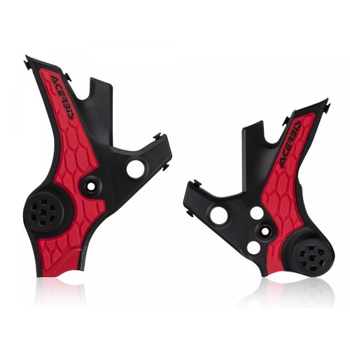 ACERBIS X-GRIP FRAME GUARDS AFRICA TWIN 20-22 BLACK-RED