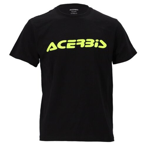 ACERBIS T-SHIRT T-LOGO - BLACK