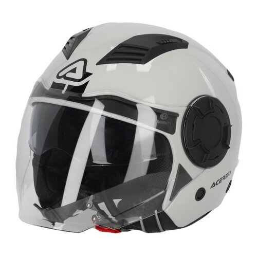 Acerbis Jet Vento Helmet - Light Grey