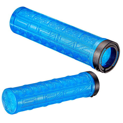 Supacaz Grizips Grip - Neon Blue