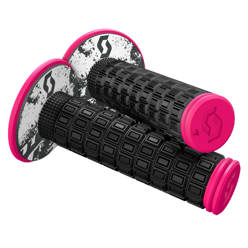 Scott US Mellow Grip - Black/Pink