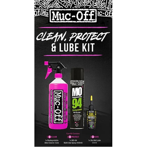 Muc-Off Clean, Protect and Dry Weather Lube Kit
