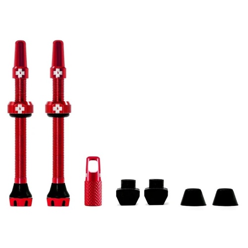 Muc-Off Tubeless Valve Kit V2 60mm Red