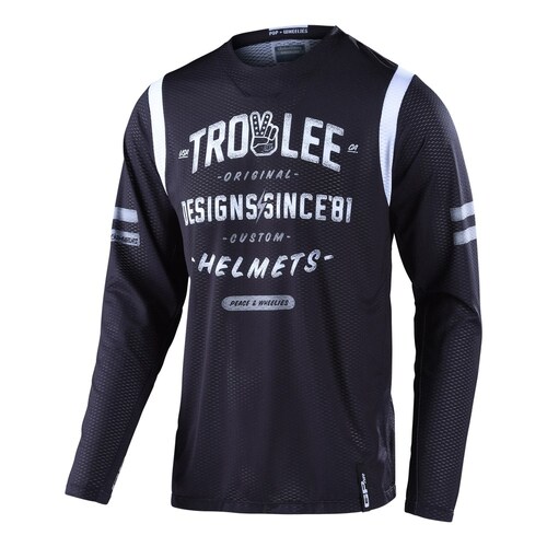 Troy Lee Designs 2023 GP Air Roll Out Jersey - Black