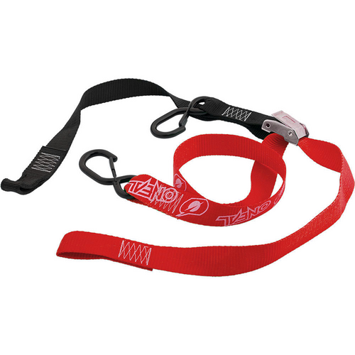 Oneal Deluxe Tie Downs - Black/Red  