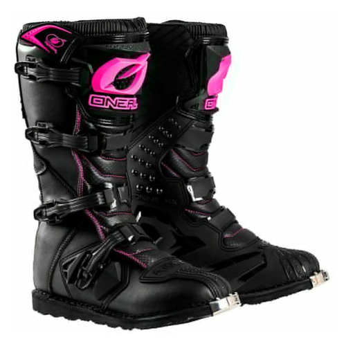 ONEAL Rider Boots Black/Pink Youth 02