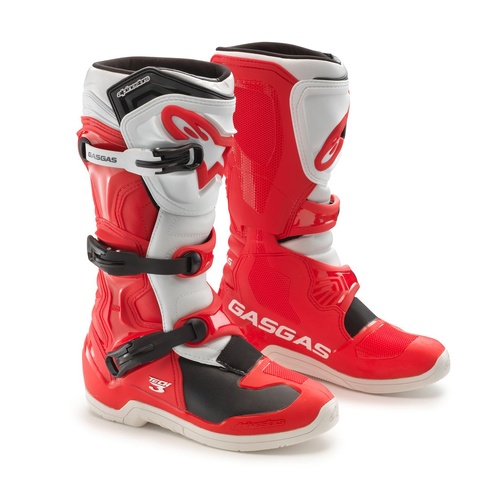 GasGas Alpinestars Tech 3 Boots - Red/White