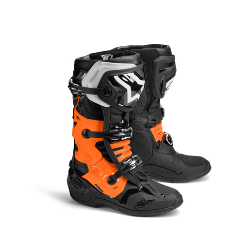 KTM Alpinestars Tech 10 Boots - Black/Orange