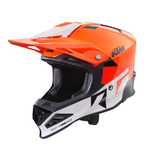 KTM 2022 Dynamic-FX Helmet - Orange/White