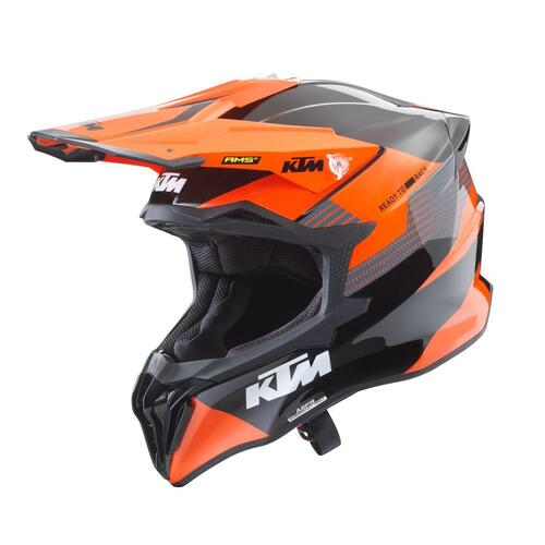 KTM 2022 Strycker Helmet - Orange/Black