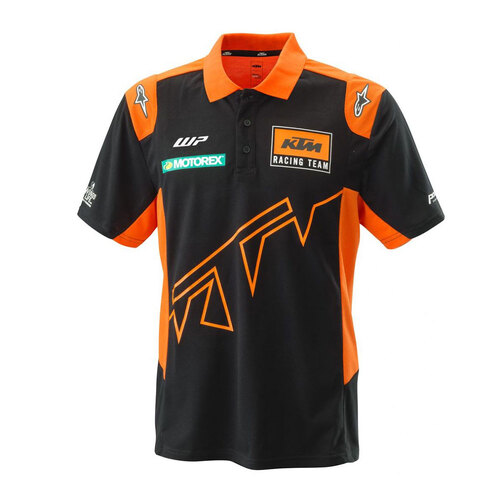 KTM 2022 Team Polo - Black/Orange