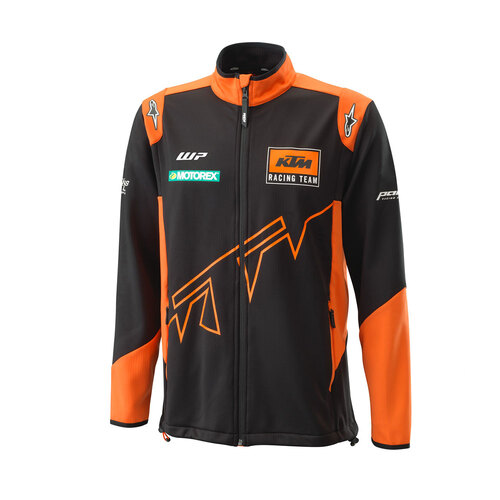 KTM 2022 Team Softshell Hoodie - Black/Orange