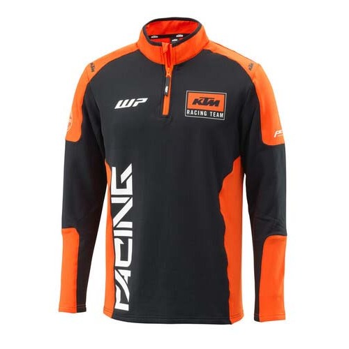 KTM 2024 Team Half Zip Sweater - Black