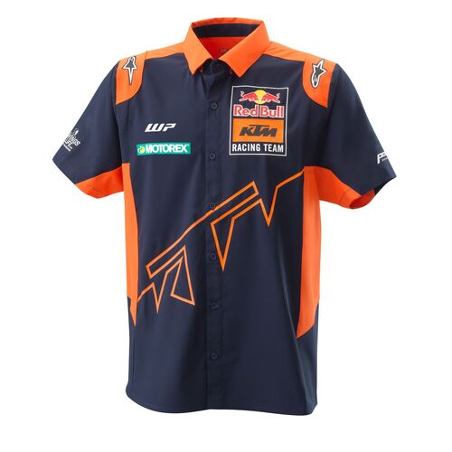 KTM Replica Team Button Up - Navy/Orange